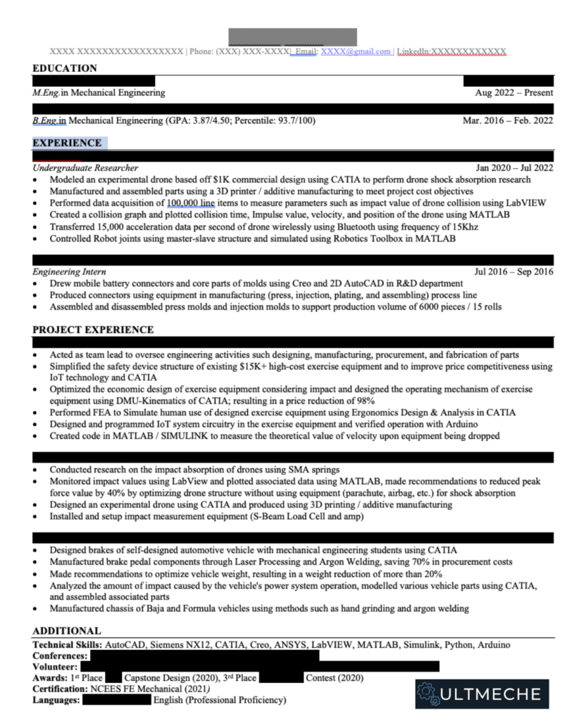 How To Write A Resume For Engineering Internships - Feat Image