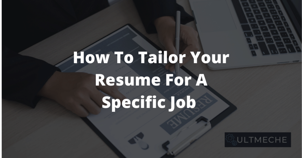 How To Tailor Your Resume For A Specific Job - Feat Image