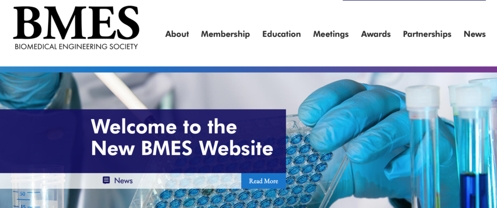 BMES - Website Snapshot