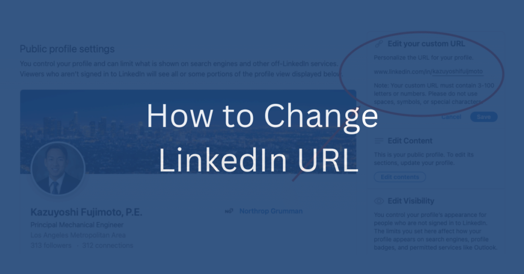 How to Change LinkedIn URL - Featured Image