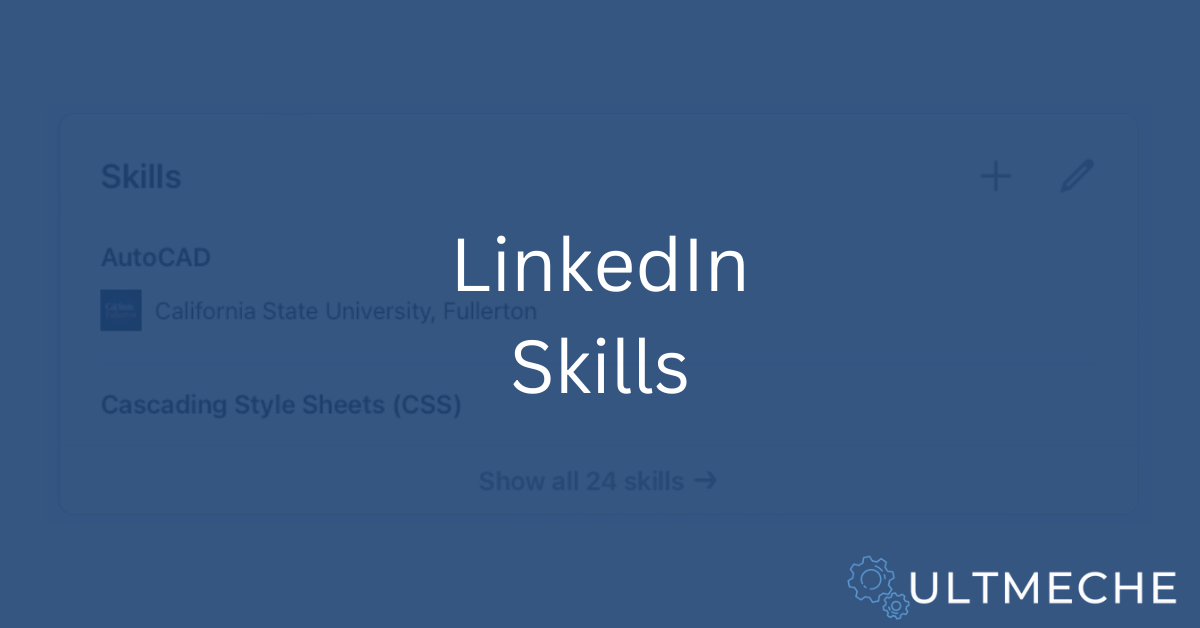 LinkedIn Skills 20 Best And Most In Demand Ones ULTMECHE