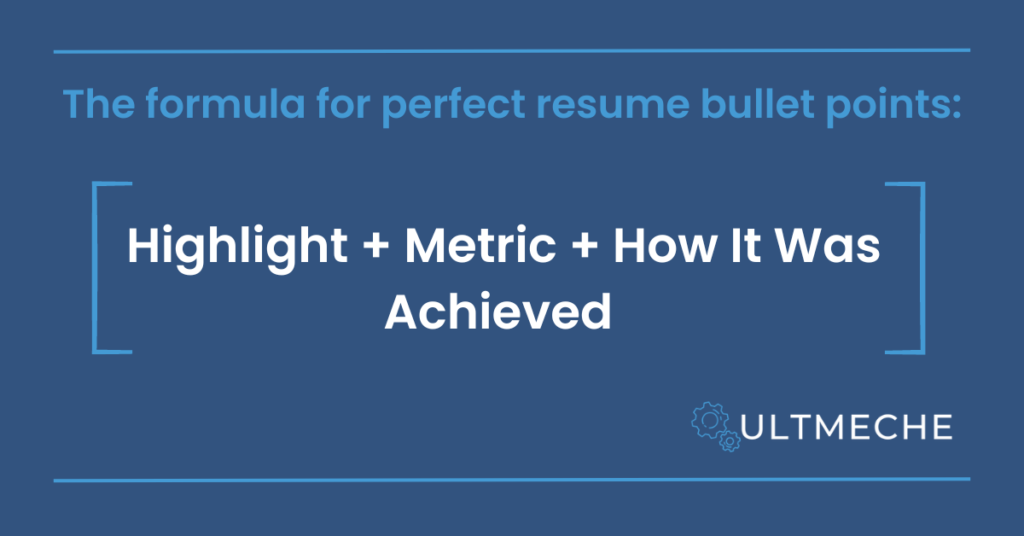 How To Make A Resume - writing resume bullet points