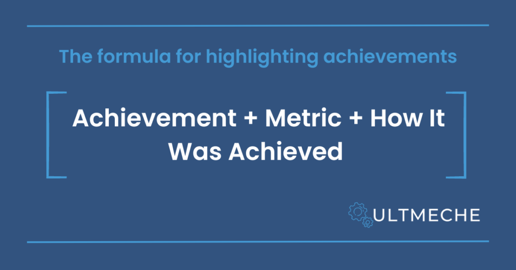 healthcare resume: how to highlight achievements