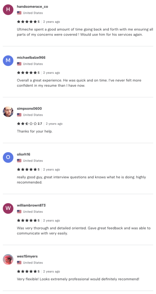 ULTMECHE Fiverr Reviews 13