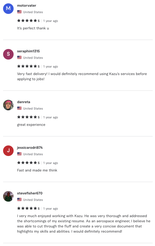 ULTMECHE Fiverr Reviews 16