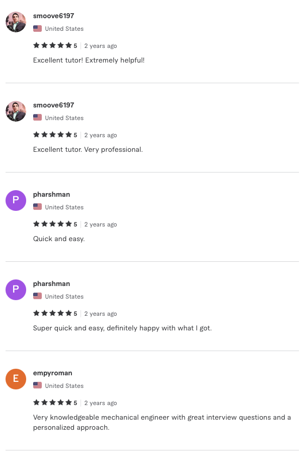 ULTMECHE Fiverr Reviews 5