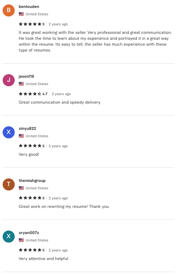 ULTMECHE Fiverr Reviews 9